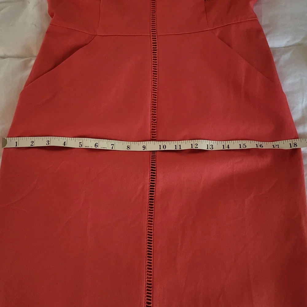 J.Crew dress linen orange size 4nwt - Picture 7 of 16